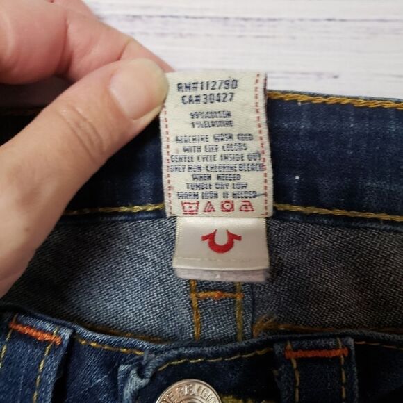 True Religion Lizzy crop Jeans crop Capri size 27 - Picture 7 of 12